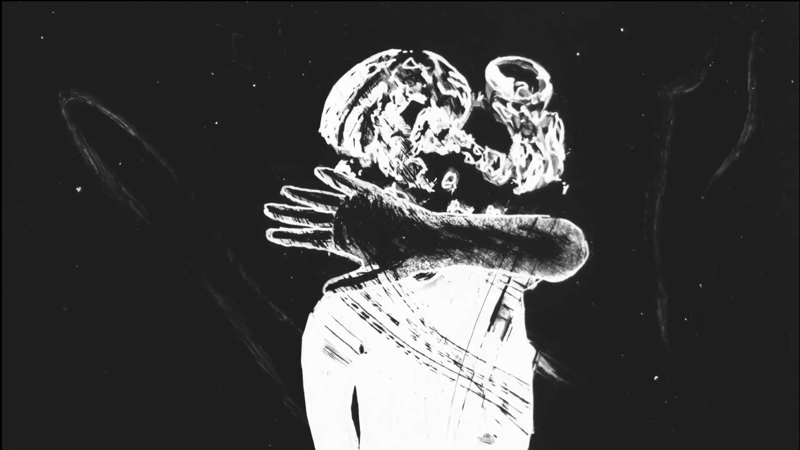 Apnea, tavola animata: abbraccio