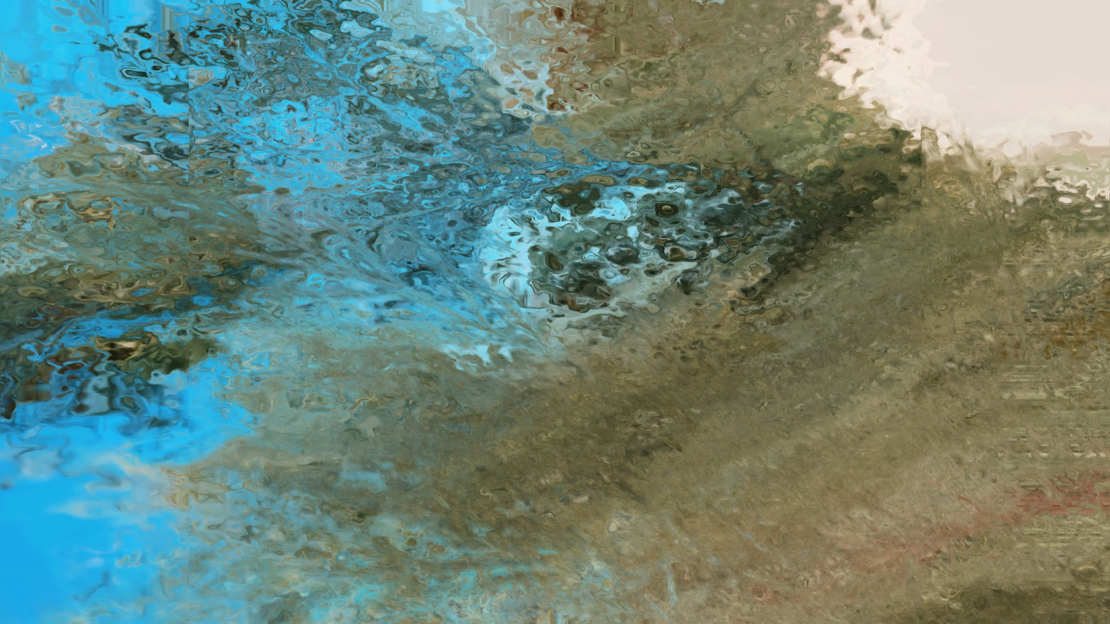 Rustle, paesaggio visivo generativo